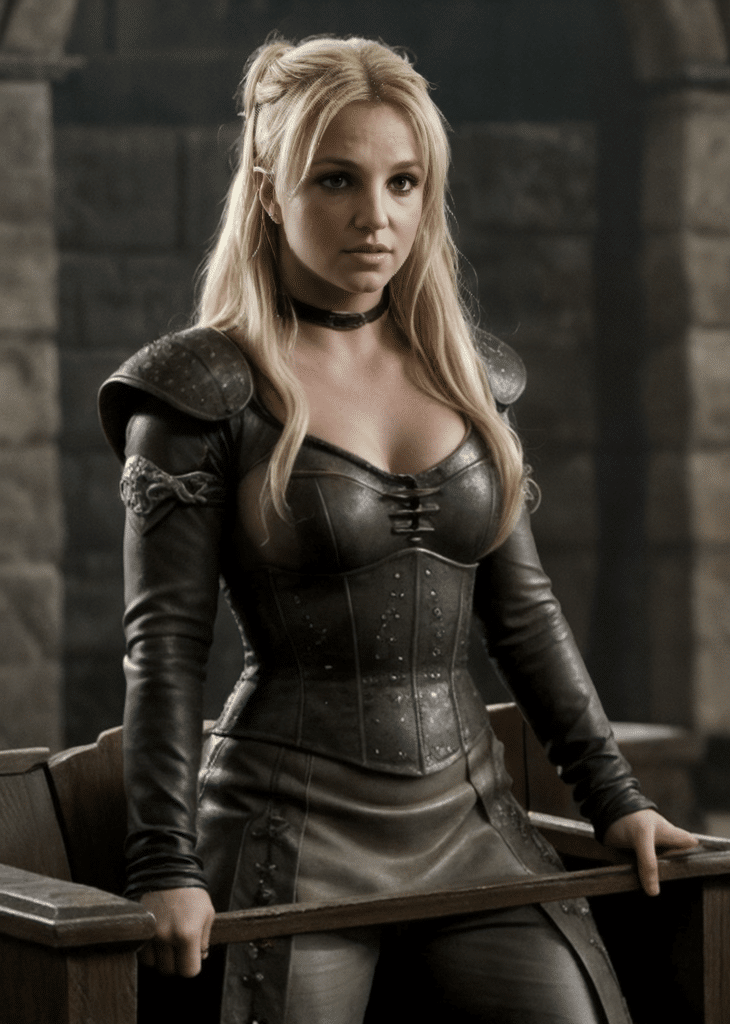 Britney in The Game of Thrones - 1