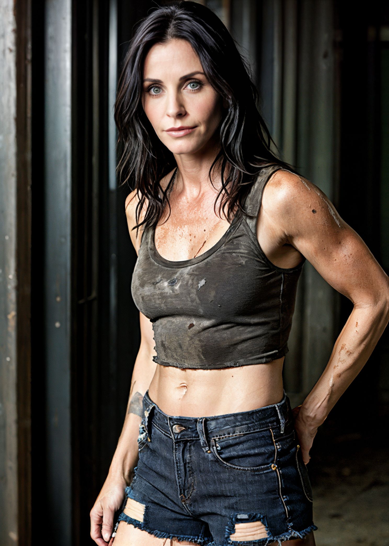Courtney Cox in The Walking Dead - 8