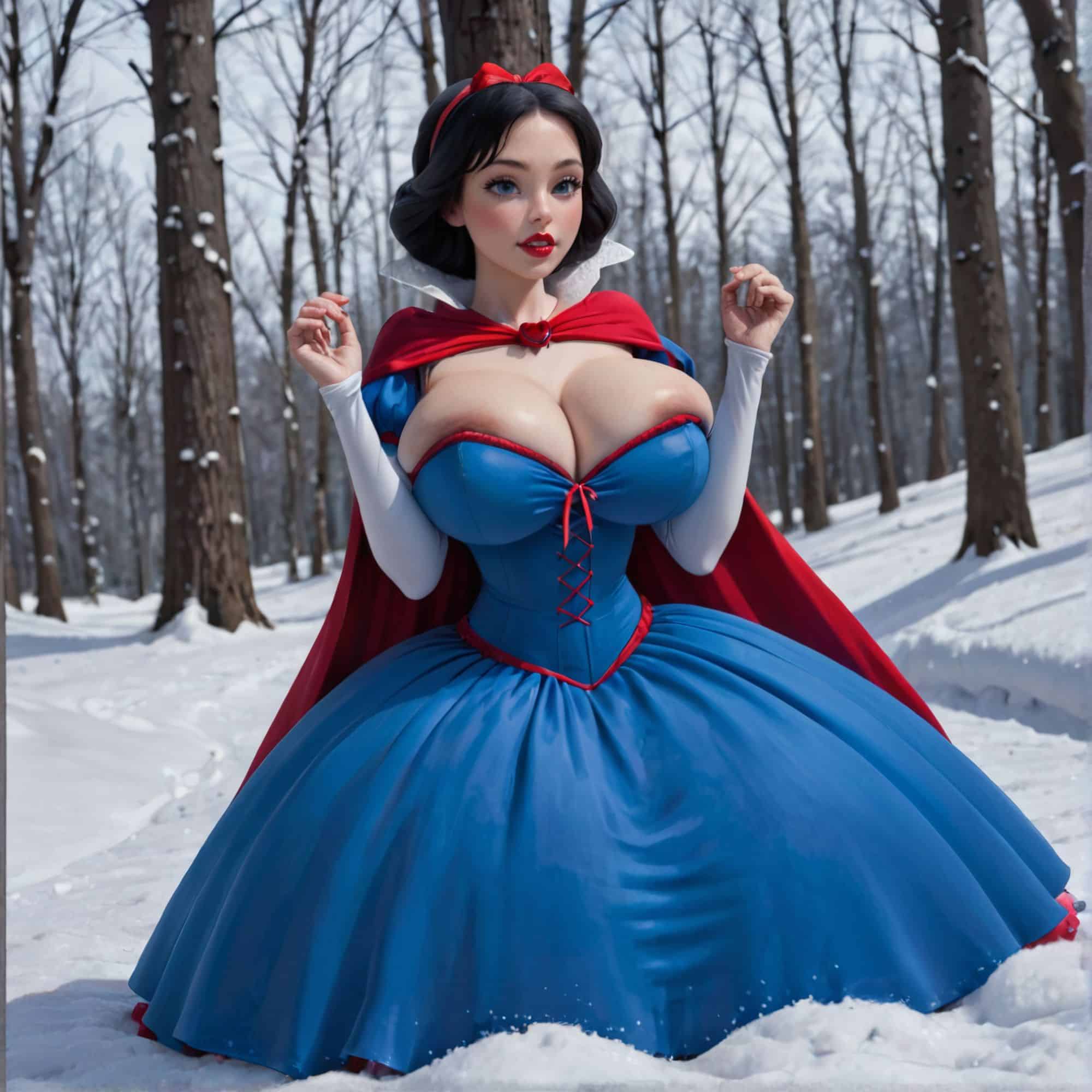 Snow White and Gigantic Tits - 9